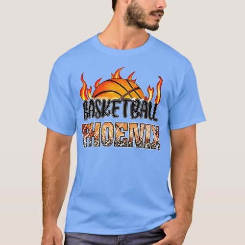 Classic Basketball Design Phoenix Personalized Pro T_Shirt