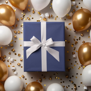 Classic Batch: Rich Blue Wrapping Paper Roll