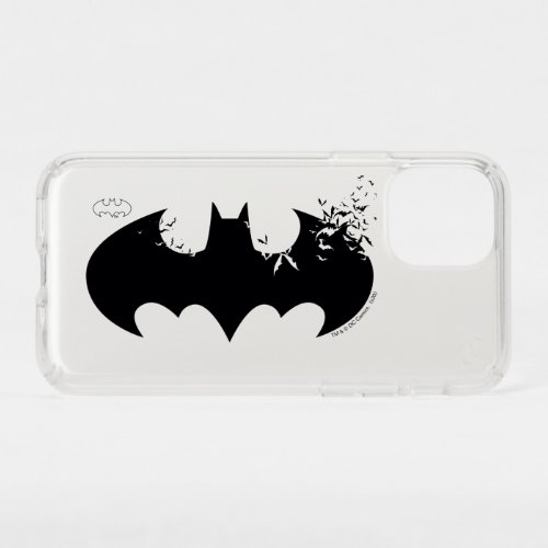 Classic Batman Logo Dissolving Into Bats Speck iPhone 11 Pro Case
