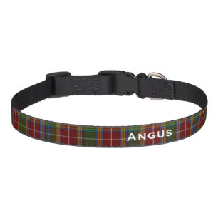 Classic Baxter Tartan Plaid Custom Dog Collar