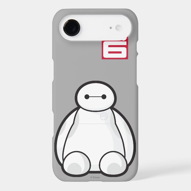 Classic Baymax Sitting Graphic Case-Mate iPhone Case (Back)
