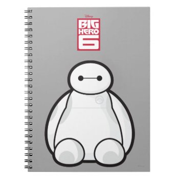Classic Baymax Sitting Graphic Notebook by bighero6 at Zazzle