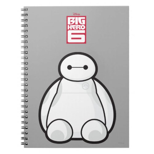Classic Baymax Sitting Graphic Notebook