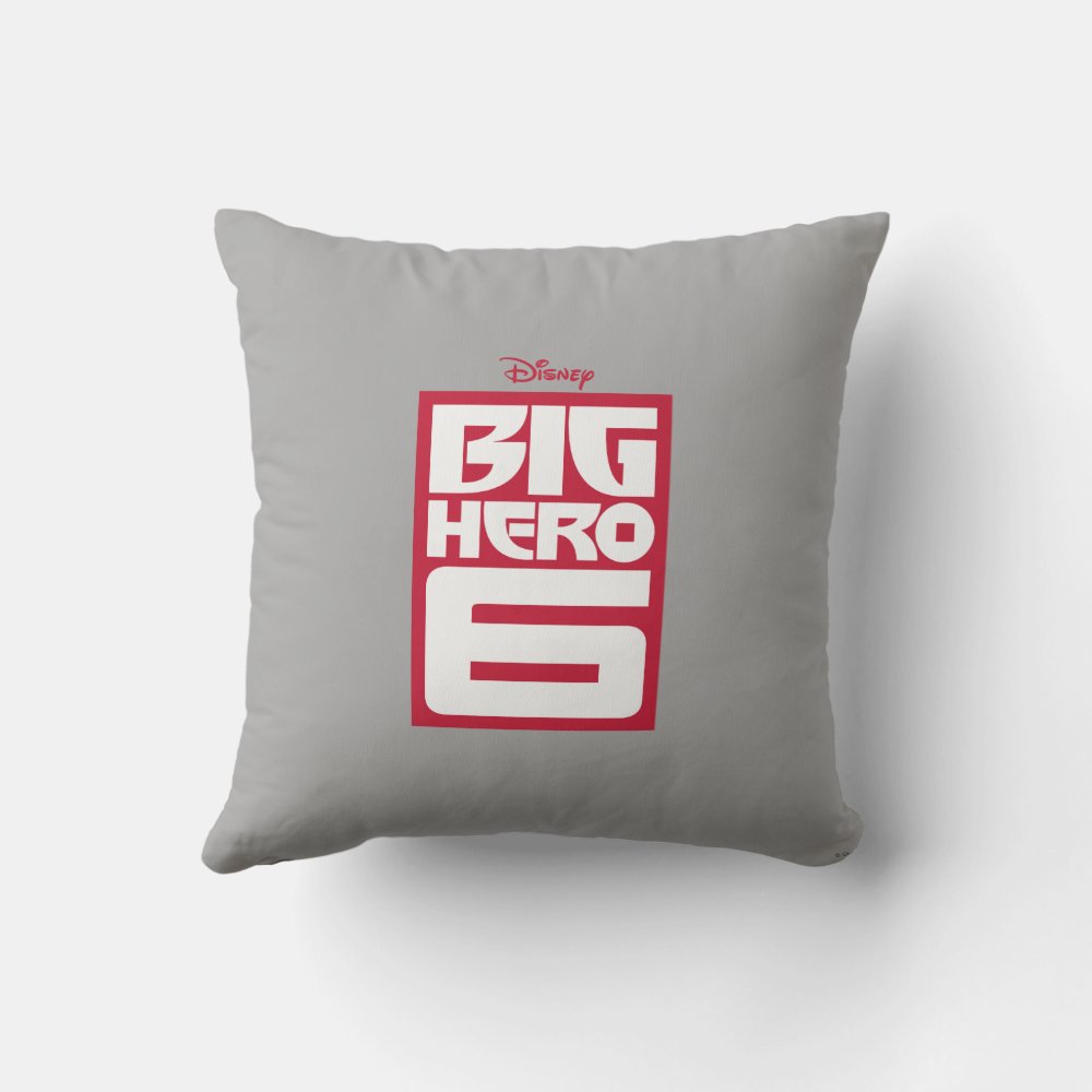 Baymax Disney Throw Pillow, Disney Fan Gift, Disney Decor
