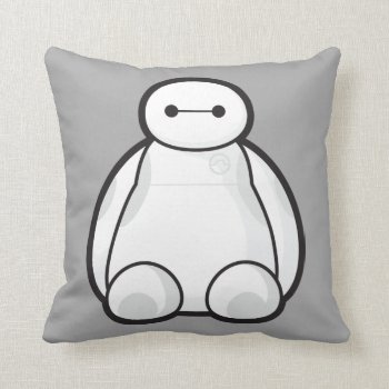 Classic Baymax Sitting Graphic Throw Pillow by bighero6 at Zazzle