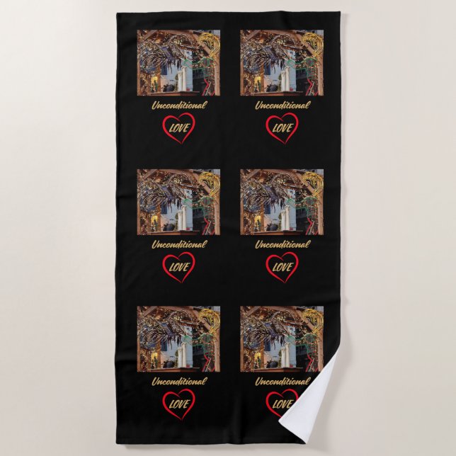 Classic Beach Towel (Front)