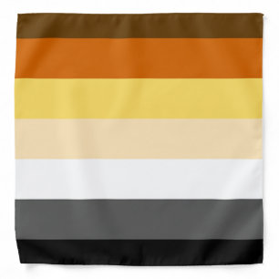 Classic Bear Pride Flag Bandana