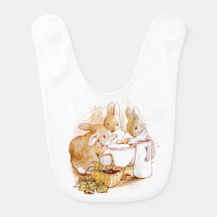 Classic Beatrix Potter Baby Bib