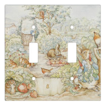 Classic Beatrix Potter Peter and Friends Light Switch Cover