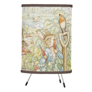 Classic Beatrix Potter Peter and Friends Tripod Lamp