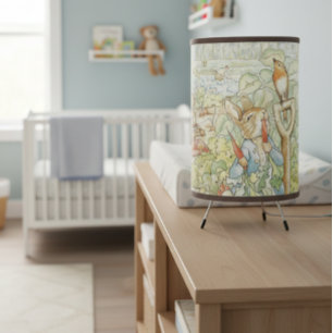 Classic Beatrix Potter Peter and Friends Tripod Lamp