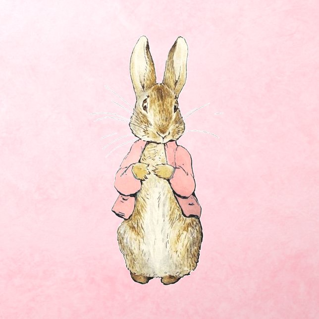 Classic Beatrix Potter Peter the Rabbit Wall Decal (Insitu 3)