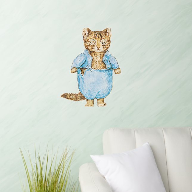 Classic Beatrix Potter Peter the Rabbit Wall Decal (Living Room)