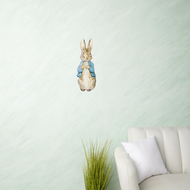 Classic Beatrix Potter Peter the Rabbit Wall Decal (Living Room)