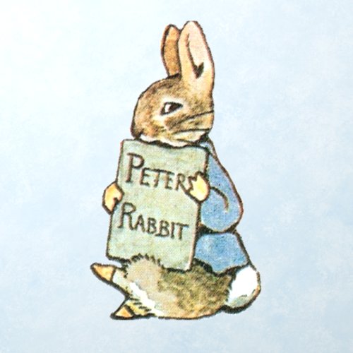 Classic Beatrix Potter Peter the Rabbit Wall Decal