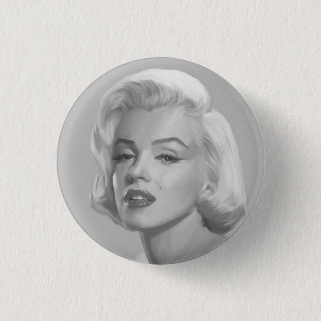Classic Beauty 3 Pinback Button (Front)