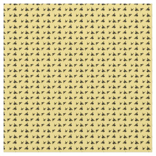 Classic Bee Print Bees Fabric CUSTOMIZE THE COLOR