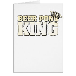Classic Beer Pong King Cards