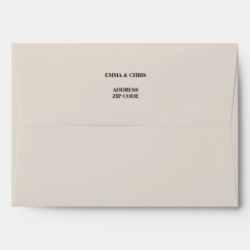 Classic Beige Envelope