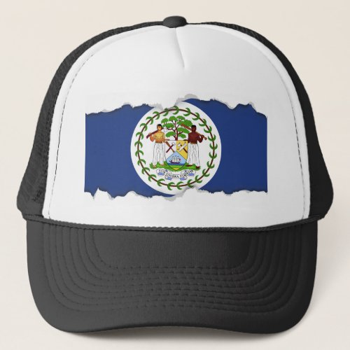 Classic Belize Flag Trucker Hat