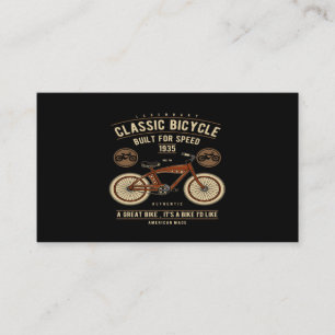 Classic Bicycle Business Card