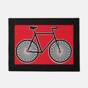 Classic Bicycle Target Bell Doormat