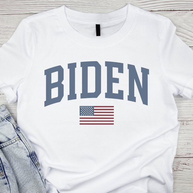Classic Biden 2024 American Flag T-Shirt (Creator Uploaded)