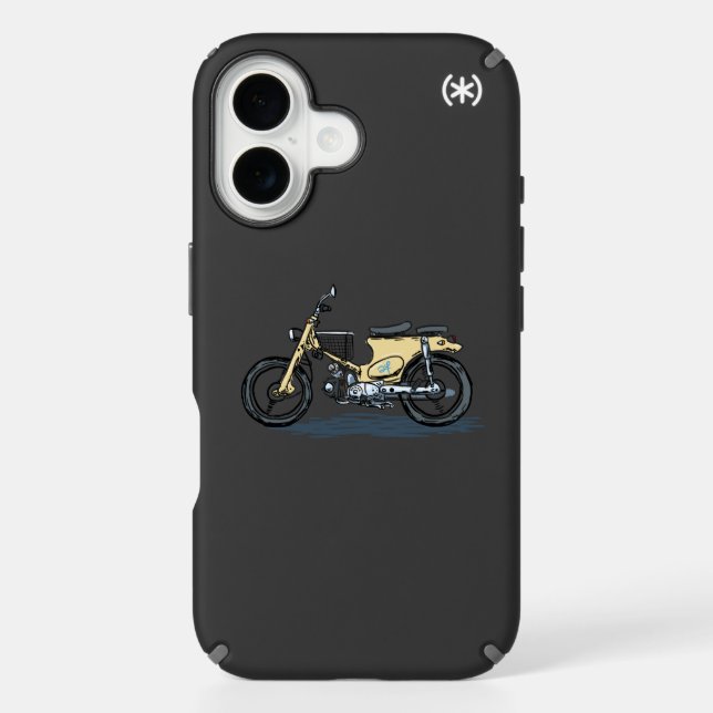 Classic bike speck iPhone case (Front)