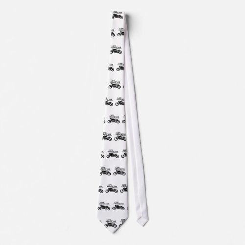 Classic Biker Life Is Better With Motorcycle Neck Tie