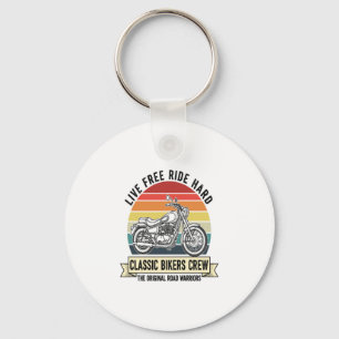 Classic Bikers Crew Motorcycle.jpg Keychain