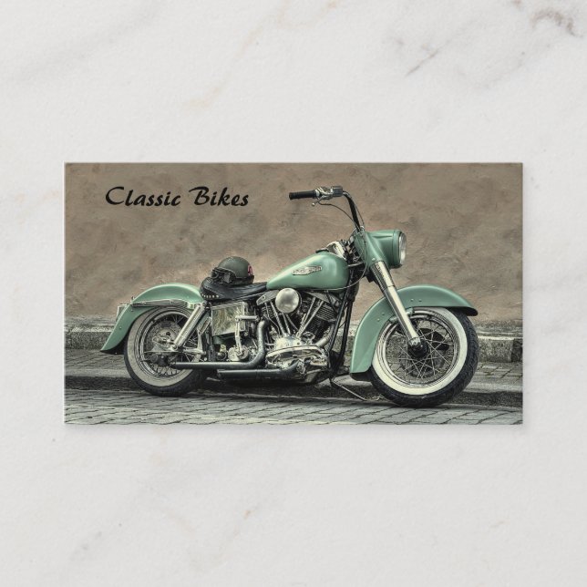 Classic Bikes Business Card (Front)