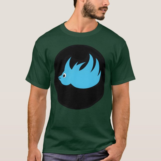 Classic Bird retro T-Shirt (Front)