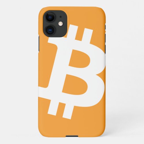 Classic Bitcoin Logo iPhone 11 case