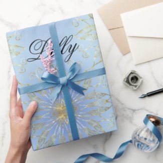Classic Biue holiday Snowflakes stars Christmas 