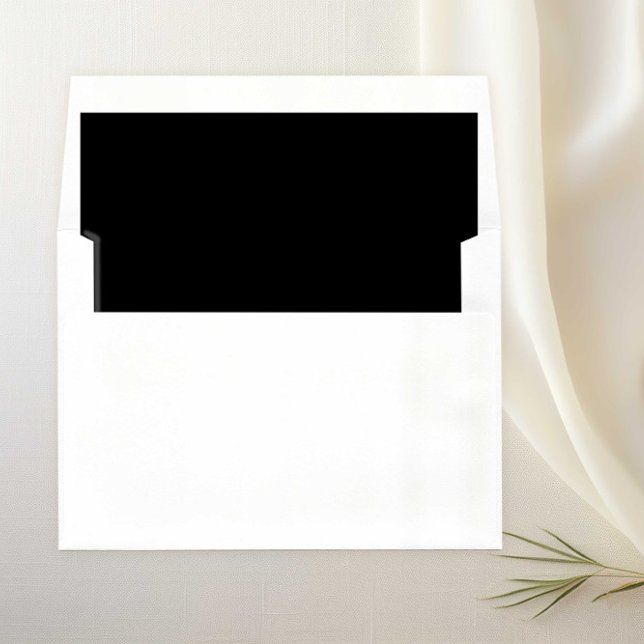 Classic Black A7 (5x7") Paper Envelope  Liner (Creator Uploaded)