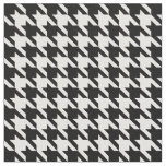 Classic Black and White Houndstooth Fabric