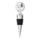 Classic Black and White Keepsake Wine Stopper #2