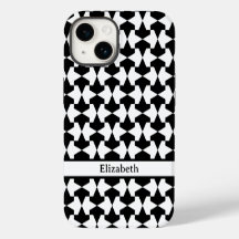 Classic Black and White Mamluks Pattern Name