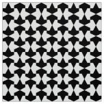 Classic Black and White Muslim Mamluks Pattern Fabric