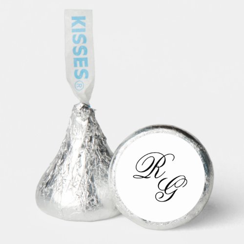 Classic Black and White Timeless Wedding Hershey®'s Kisses®