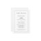 Classic Black and White Wedding Details Enclosure