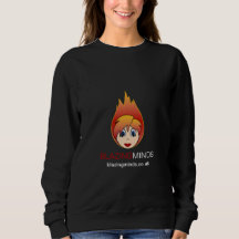 Classic Black Blazing Minds Official Sweatshirt