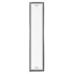 Classic Black Border Monogrammed Short Table Runner