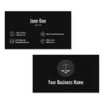 Classic Black Business Icons Logo Business Card Classic Black Business Icons Logo Business Card