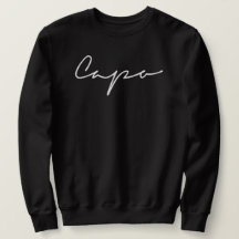 Classic Black Capo Sweater