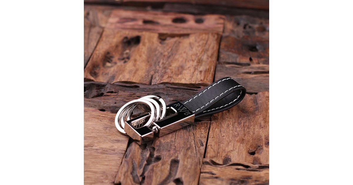 Classic Leather Keychain