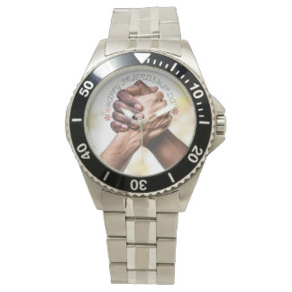 Classic Black Leather Watch