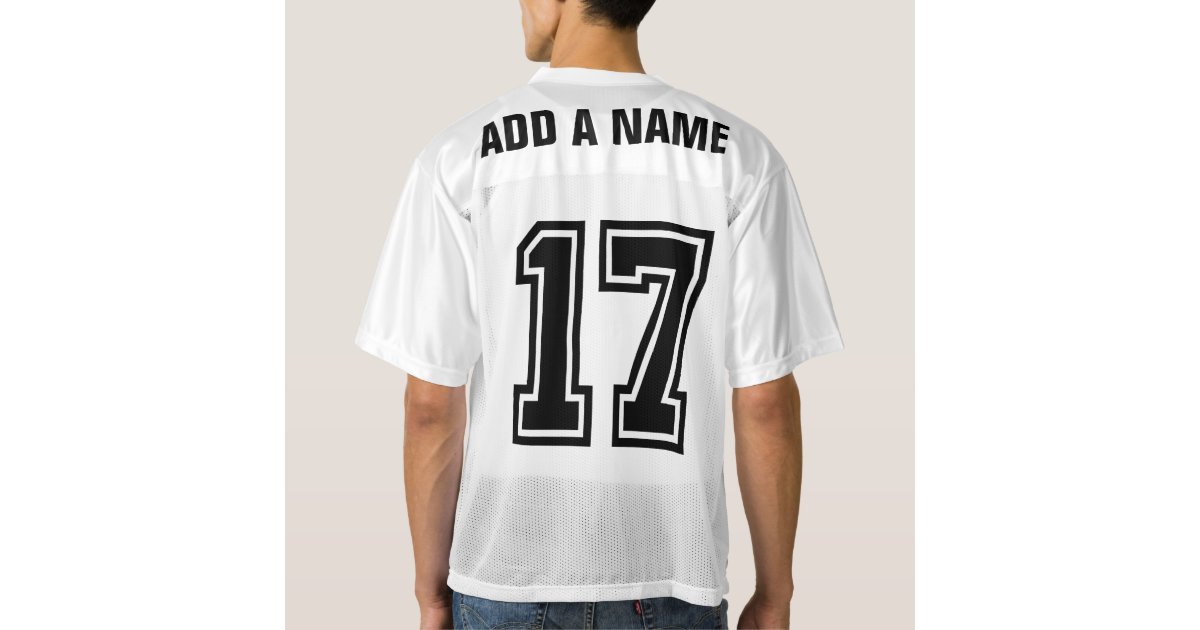  Custom Football Fan Jersey Navy Blue Mesh Personalized Team  Name and Numbers : Clothing, Shoes & Jewelry