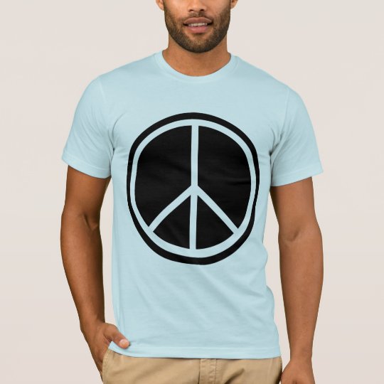 Classic Black Peace Sign T-Shirt