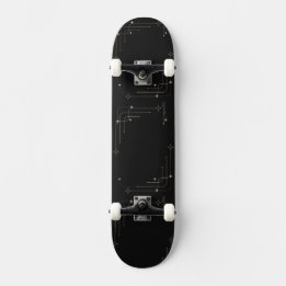 Classic Black Skateboard